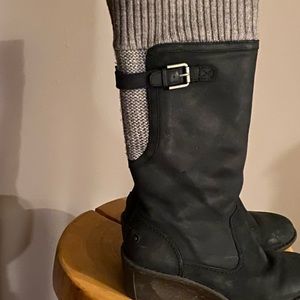 Ugg wedge boots size 10